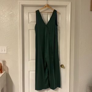 Lunya Double V Washable Silk Jumpsuit